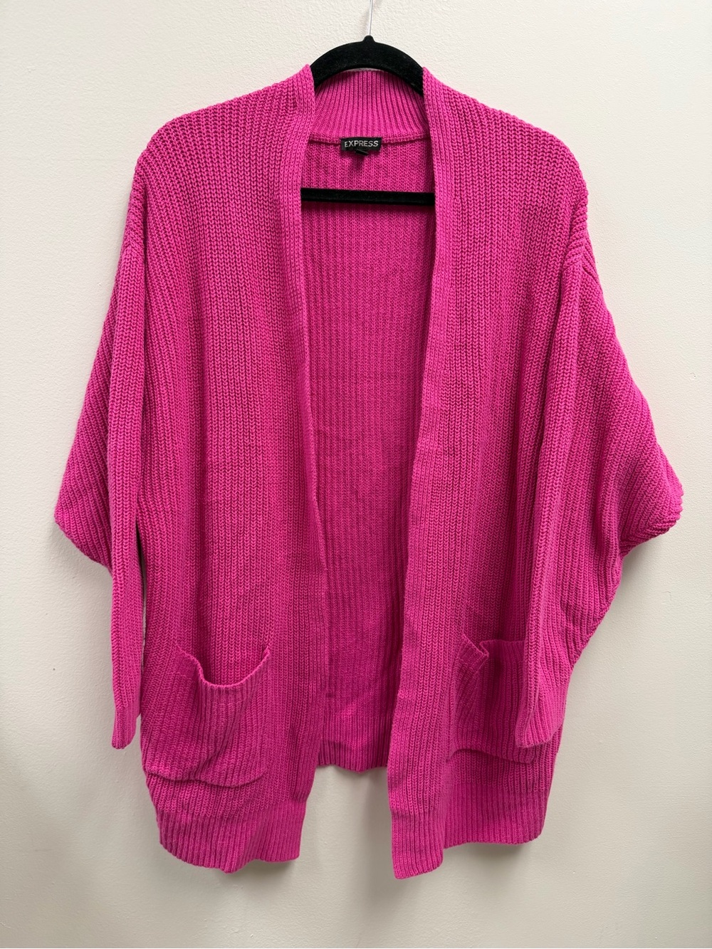 Express Open-Front Knit Cardigan